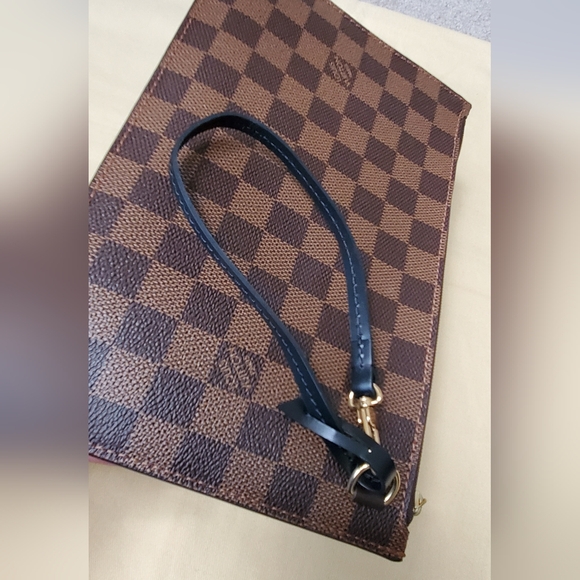Louis Vuitton Neverfull MM GM Damier Ebene Pouch - Picture 7 of 12